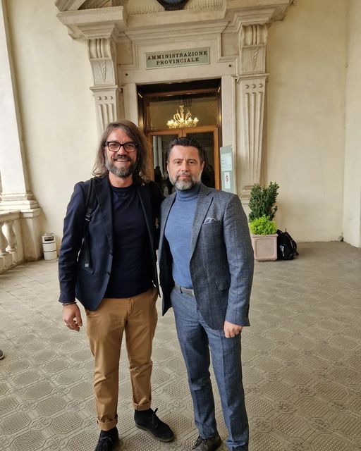 Con il Presidente della Provincia di Brescia, Emanuele Moraschini