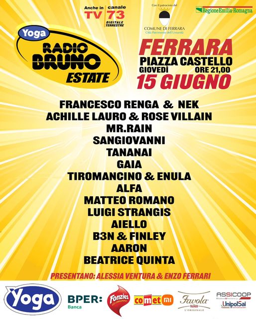 Yoga Radio Bruno Estate 2023
