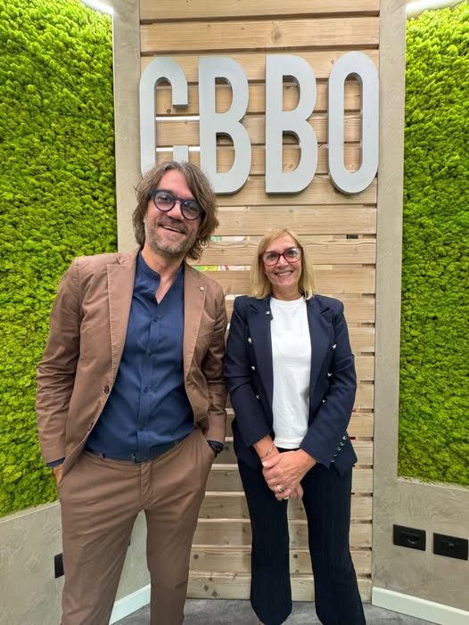In visita di CBBO qui con la Presidente Chiara Pavesi