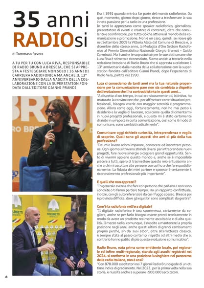 I miei 35 anni di RADIO, raccontati da QUI BRESCIA Megazine.