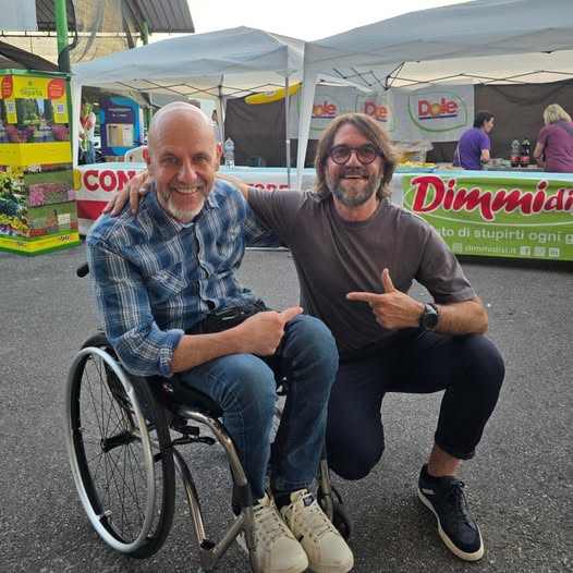 Con Luca Savardi Danesi, Presidente di Icaro Sport Disabili